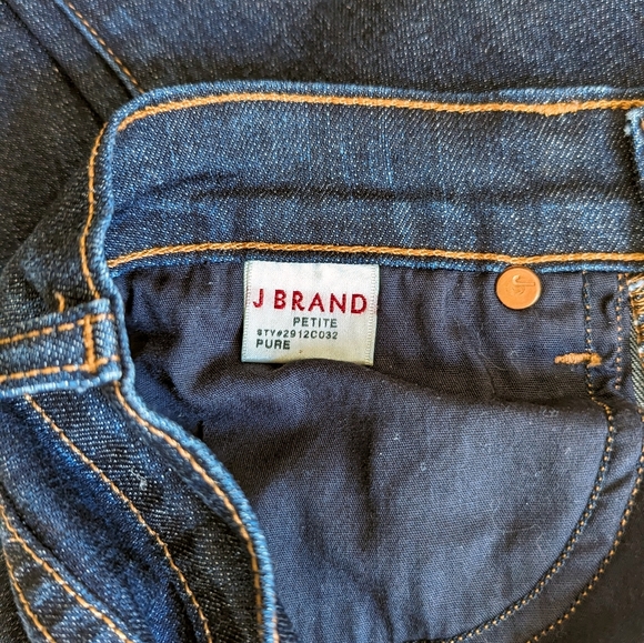 🇺🇸 J Brand Petite Pencil Leg Jeans Made In USA - Picture 8 of 10